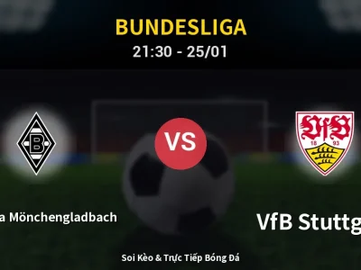 🔴 Trực Tiếp: Borussia Mönchengladbach 0-0 VfB Stuttgart – Link Xem Bundesliga (Full HD)