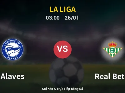 Kết Quả: Alaves 2-1 Real Betis – Highlight & Bàn Thắng | La Liga