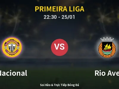 Soi Kèo Nacional vs Rio Ave – 22:30 25/01 | Nhận Định, Dự Đoán Tỷ Số