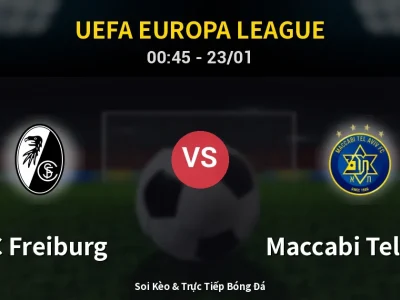Kết Quả: SC Freiburg 1-0 Maccabi Tel Aviv – Highlight & Bàn Thắng | UEFA Europa League