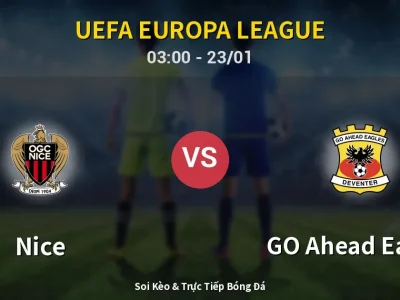 Kết Quả: Nice 3-1 GO Ahead Eagles – Highlight & Bàn Thắng | UEFA Europa League