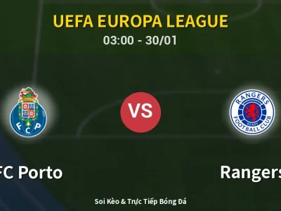 Kết Quả: FC Porto 3-1 Rangers – Highlight & Bàn Thắng | UEFA Europa League