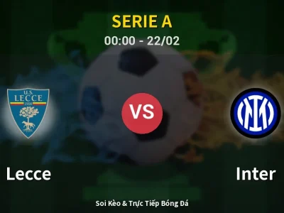 Kết Quả: Lecce 0-2 Inter – Highlight & Bàn Thắng | Serie A