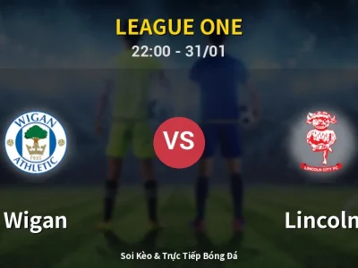 Soi Kèo Wigan vs Lincoln – 22:00 31/01 | Nhận Định, Dự Đoán Tỷ Số