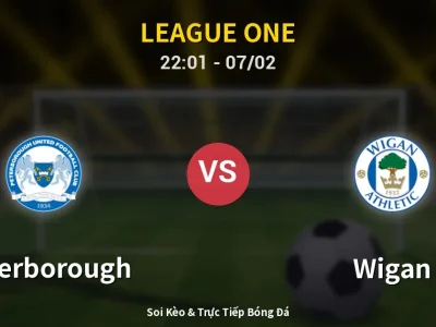 Soi Kèo Peterborough vs Wigan – 22:01 07/02 | Nhận Định, Dự Đoán Tỷ Số
