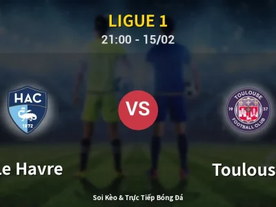 🔴 Trực Tiếp: Le Havre 2-2 Toulouse – Link Xem Ligue 1 (Full HD)