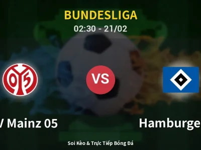 Kết Quả: FSV Mainz 05 1-1 Hamburger SV – Highlight & Bàn Thắng | Bundesliga