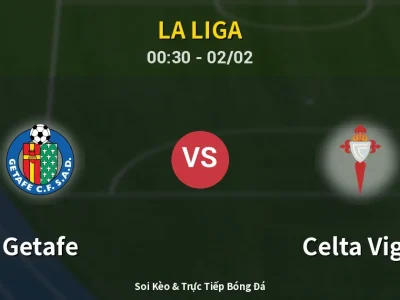 Kết Quả: Getafe 0-0 Celta Vigo – Highlight & Bàn Thắng | La Liga