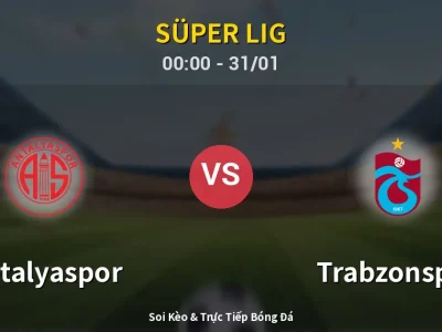 Kết Quả: Antalyaspor 1-1 Trabzonspor – Highlight & Bàn Thắng | Süper Lig