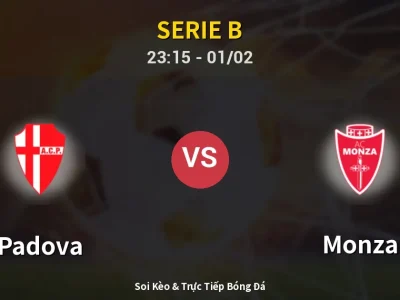 Soi Kèo Padova vs Monza – 23:15 01/02 | Nhận Định, Dự Đoán Tỷ Số
