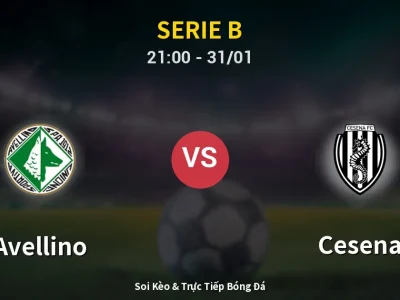 🔴 Trực Tiếp: Avellino 2-1 Cesena – Link Xem Serie B (Full HD)