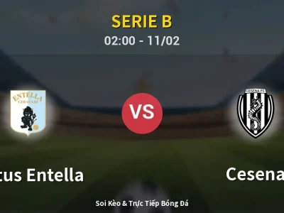 Kết Quả: Virtus Entella 3-1 Cesena – Highlight & Bàn Thắng | Serie B