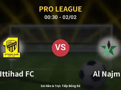Kết Quả: Al-Ittihad FC 1-0 Al Najma – Highlight & Bàn Thắng | Pro League