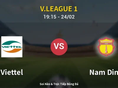 Kết Quả: Viettel 1-0 Nam Dinh – Highlight & Bàn Thắng | V.League 1