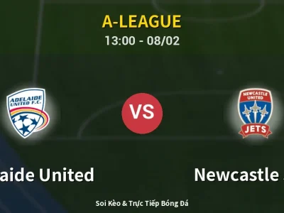 Kết Quả: Adelaide United 2-3 Newcastle Jets – Highlight & Bàn Thắng | A-League