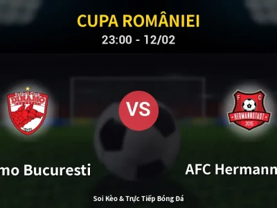 Soi Kèo Dinamo Bucuresti vs AFC Hermannstadt – 23:00 12/02 | Nhận Định, Dự Đoán Tỷ Số