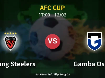 Kết Quả: Pohang Steelers 1-1 Gamba Osaka – Highlight & Bàn Thắng | AFC Cup
