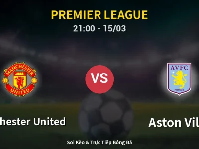 Soi Kèo Manchester United vs Aston Villa – 21:00 15/03 | Nhận Định, Dự Đoán Tỷ Số