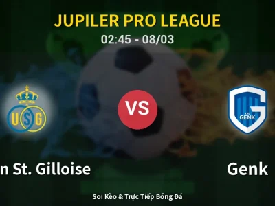 Kết Quả: Union St. Gilloise 2-1 Genk – Highlight & Bàn Thắng | Jupiler Pro League