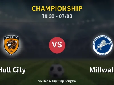 Kết Quả: Hull City 1-3 Millwall – Highlight & Bàn Thắng | Championship