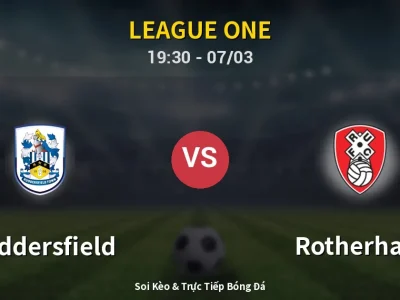 Kết Quả: Huddersfield 1-0 Rotherham – Highlight & Bàn Thắng | League One