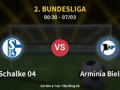Kết Quả: FC Schalke 04 1-0 Arminia Bielefeld – Highlight & Bàn Thắng | 2. Bundesliga