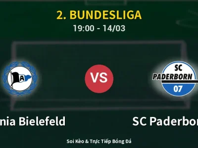 Soi Kèo Arminia Bielefeld vs SC Paderborn 07 – 19:00 14/03 | Nhận Định, Dự Đoán Tỷ Số