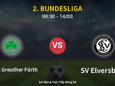 Kết Quả: SpVgg Greuther Fürth 2-0 SV Elversberg – Highlight & Bàn Thắng | 2. Bundesliga