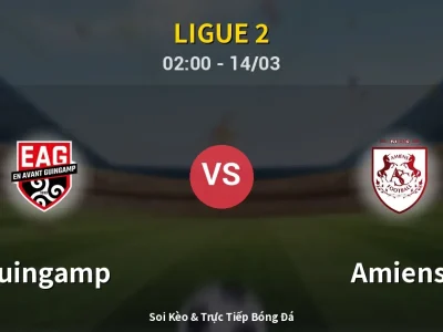 Kết Quả: Guingamp 1-0 Amiens – Highlight & Bàn Thắng | Ligue 2