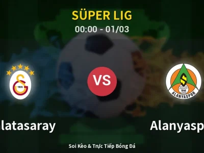 Kết Quả: Galatasaray 3-1 Alanyaspor – Highlight & Bàn Thắng | Süper Lig