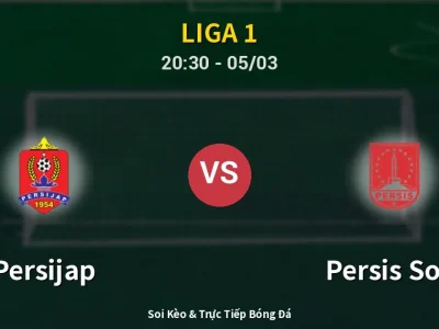 🔴 Trực Tiếp: Persijap 0-0 Persis Solo – Link Xem Liga 1 (Full HD)