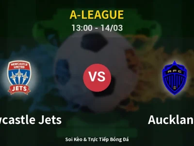 Kết Quả: Newcastle Jets 1-2 Auckland – Highlight & Bàn Thắng | A-League
