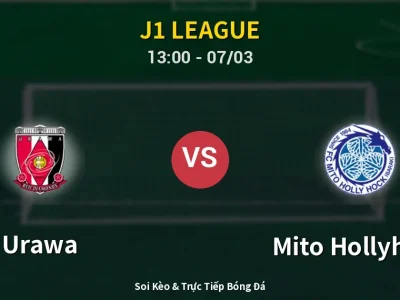 Kết Quả: Urawa 2-0 Mito Hollyhock – Highlight & Bàn Thắng | J1 League