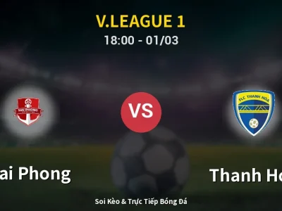 Kết Quả: Hai Phong 3-3 Thanh Hóa – Highlight & Bàn Thắng | V.League 1