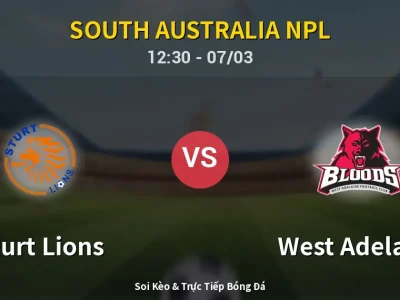 Kết Quả: Sturt Lions 4-3 West Adelaide – Highlight & Bàn Thắng | South Australia NPL