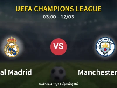 Kết Quả: Real Madrid 3-0 Manchester City – Highlight & Bàn Thắng | UEFA Champions League