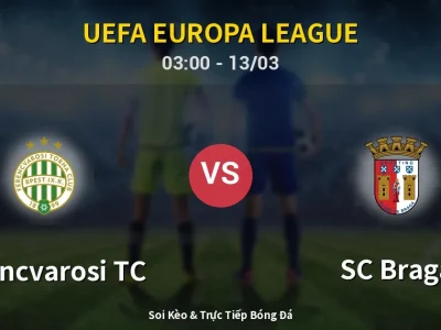 Kết Quả: Ferencvarosi TC 2-0 SC Braga – Highlight & Bàn Thắng | UEFA Europa League