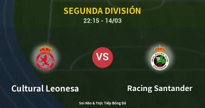 Cultural Leonesa vs Racing Santander 14/03