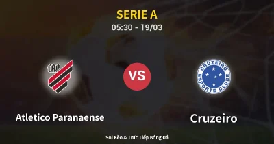 Atletico Paranaense vs Cruzeiro 19/03